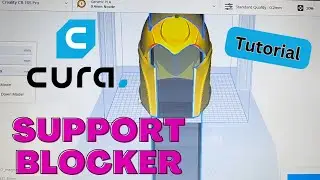 Cura Ultimaker Support Blocker Tutorial