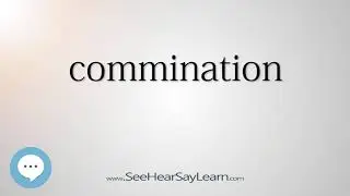 commination - Smart & Obscure English Words Defined 🗣🔊