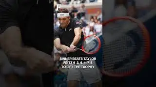 World No. 1 Tennis Player Jannik Sinner Wins US Open Title | Subscribe to Firstpost