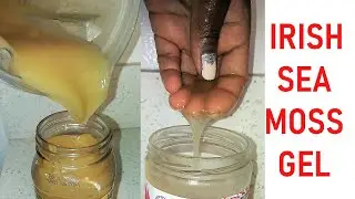 DIY Irish Sea Moss Gel/ Retwist Locs with Sea Moss Hair Gel.
