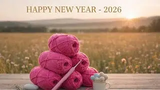 👉 EASY TEXTURED CROCHET STITCH – THICK, COZY & BEAUTIFUL | HAPPY NEW YEAR 2026 🎉🧶