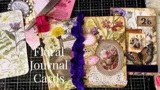 Floral Journal Cards