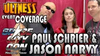 Space City Con 2013 - Paul Schrier (Bulk) & Jason Narvy (Skull)