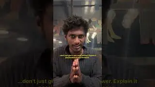 Never Say Your Job Like This (It Kills Curiosity)