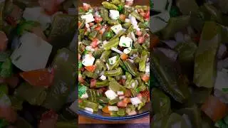 How to Make Mexican Cactus Salad Rica Ensalada De Nopales #shorts
