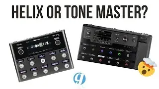 Line 6 Helix VS Fender Tone Master Pro Effects Comparison (no talking) #multieffect #line6helix