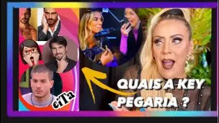 🚨PODCAST COM KEY ALVES , VEJA QUEM ELA PEGARIA 💓#bbb23 #keyalves #guskey #bigbrother #youtube