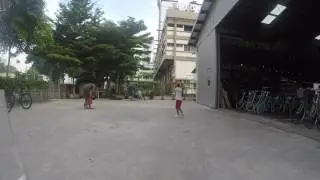 Timelapse - frisbee at Wheelers Yard