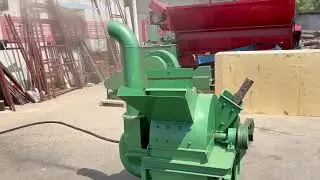 The wood crusher has a wide range of applications