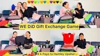 10 color Gift 🎁 Exchange Challenge With @manishagrg5941  😁