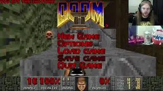 Doom II in Crispy Doom (full play)