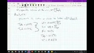 Gas Vapor Mixtures and Air Conditioning Examples