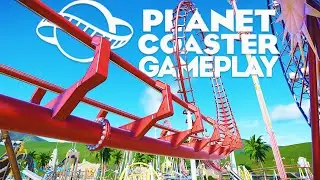 20 Minutes of Planet Coaster Gameplay & First Impressions.