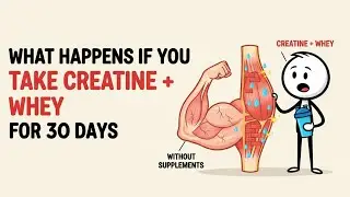 What If You Take Creatine + Whey Protein for 30 Days | Science Explained