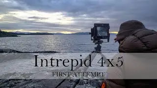 Landscape photography with Intrepid 4x5 large format | Portra 400 | film photography