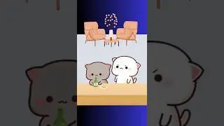Peach goma | bubu dudu love | milk mocha | viral video😜 #viral #cartoon #shorts #peachgoma #ytshorts
