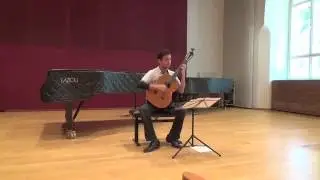 Tizoc Romero performing 2 Bagatelles by William Walton, Live Vienna, 2016