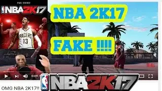 NBA 2K17 FAKE !   EXPOSES Hoodgaming tv ! LIED ABOUT NBA 2K17 !