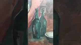 Алексеев Юрий Серафимович (1937-2021).Масло, оргалит, 80х60 см..