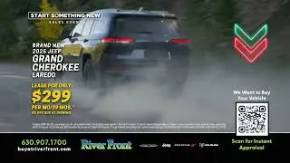2025 Jeep Grand Cherokee Laredo Lease Deal: $299/mo | Riverfront CJDR North Aurora!