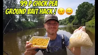 River Severn Fishing - Monkmoor (Shrewsbury) - Chick Pea Ground Bait Hack 99p 😉👍