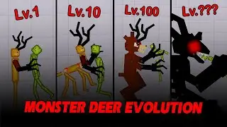Evolution Of Deer Monster - 99 Nights In The Forest - People Playground