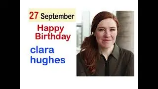 clara hughes#happybirthdayclarahughes #clarahughes @NewsadsOrg1