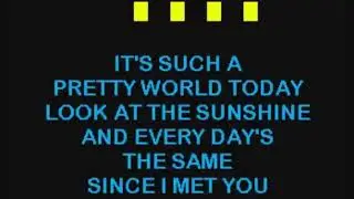 Nancy Sinatra - It's Such a Pretty World Today (karaoke version)