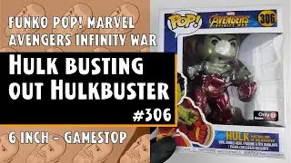 Funko Pop Hulk busting out of Hulkbuster (6 inch) - 306 - GameStop // Just One Pop Showcase