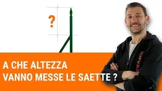 Recinzione: A che altezza vanno messe le saette? La regola del 1&deg; settimo e del 1&deg; decimo