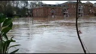 Flood defence system in Action