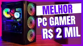 O MELHOR PC GAMER POR MENOS DE R$2.000 REAIS EM 2022! RODA TUDO MESMO!