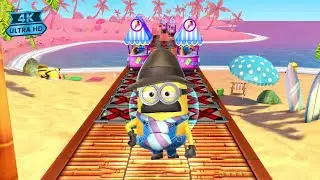 Minion Rush 1 Run 2 Challenges at Minion Beach - Minion Rush Dad Minions