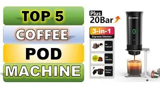 Top 5 Best Coffee POD Machine in 2025 || From Aliexpress
