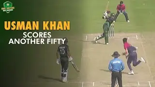 Usman Khan scores another fifty | Pakistan U19 vs UAE U19 | 50-Over Tri-Series, 2024