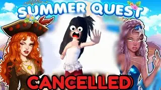 SUMMER QUEST CANCELLED?! 😱 New CODES Just Dropped in Dress to Impress! 💗🌴