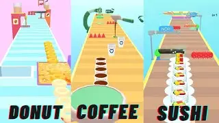 Satisfying Mobile Games|Food Stacking Games|Pizza Stack|Burger Stack|Coffee Stack