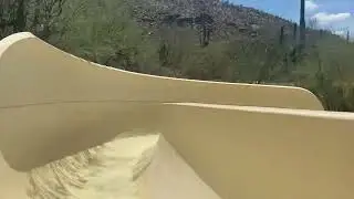 Water slide at The Ritz-Carlton, Dove Mountain