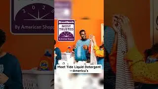 The Classic Scent of Tide Laundry Detergent.