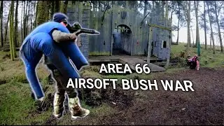 First Airsoft Game In 2025 - Area66 - Epic Swamp  Flank