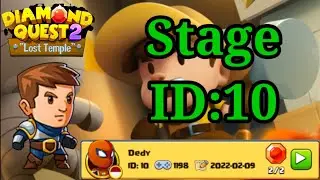 Diamond Quest 2 Lost Temple New Crated Stage ID 10 Play by Best Gamer Pro