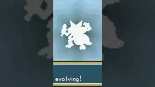 Abra to Kadabra to Alakazam Pokemon  Evolution in GBA #shorts #youtubeshorts
