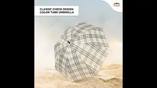 Classic Check Print Umbrella