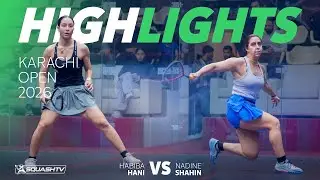 Nadine Shahin vs Habiba Hani | Full Match Highlights | Karachi Venus Open 2026