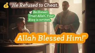 🌙 The Honest Merchant of Damascus 🕊️ | True Islamic Story on Rizq, Taqwa & Trust in Allah
