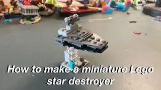 How to Build a Mini LEGO Star Destroyer (Fast + Easy Tutorial!)