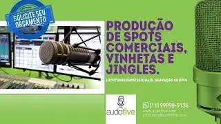 LOCUCAO INSTITUCIONAL PORTFOLIO AUDIOFIVE PRODUTORA