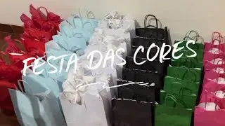 FESTA DAS CORES *arrume-se comigo + tudo oque eu ganhei #camilavitoria | Camila Vitória 