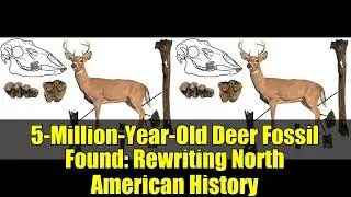 5 Million Year Old Deer Fossil Found   Rewriting North American History