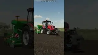 Посевная на мтз #fs22 #fs22shorts
